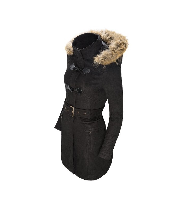 Eleganter Damen Winter Mantel Damenjacke Wo