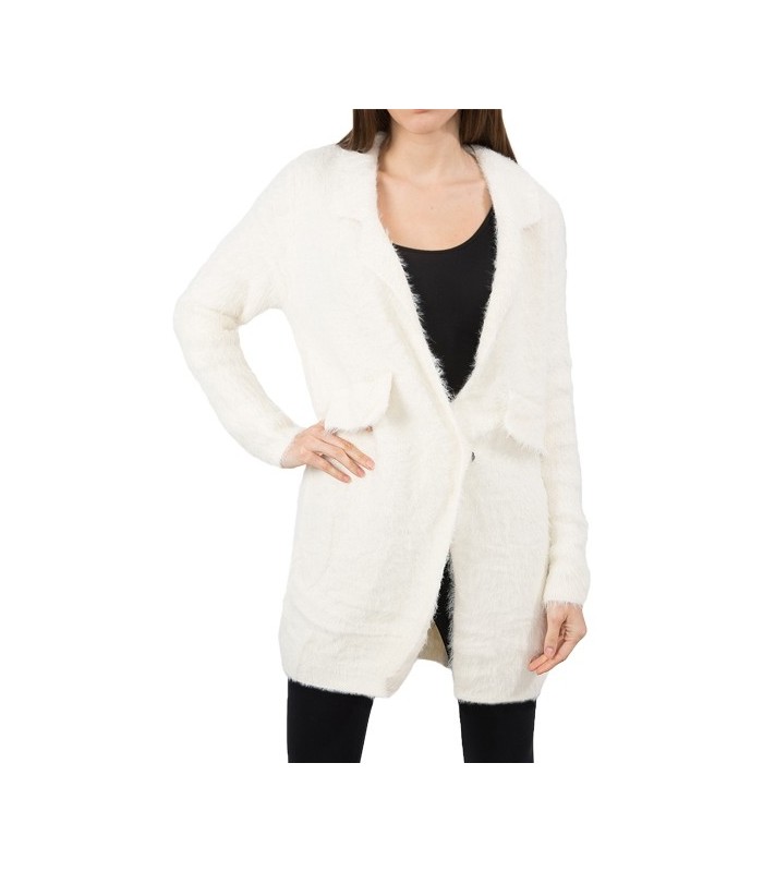 Damen Übergangs Jacke Damen Pulli Wolljacke Strickjacke Pullover
