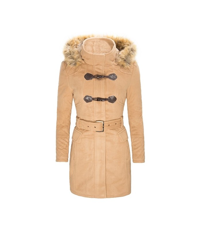 Eleganter Damen Winter Mantel Damenjacke Wo