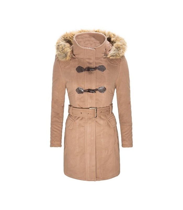 Eleganter Damen Winter Mantel Damenjacke Wo