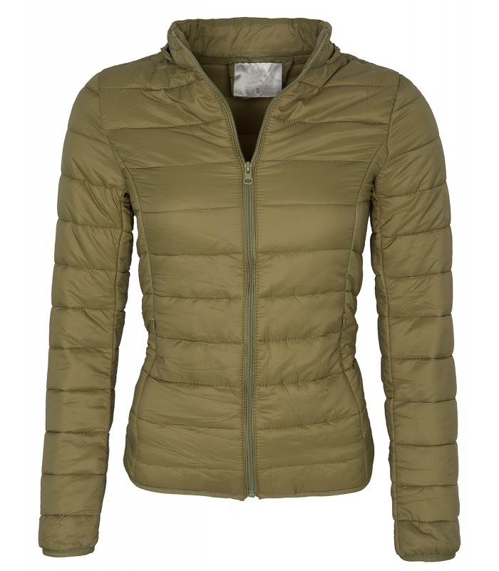 Damen Übergangs Jacke Stepp Jacke kurze Jacke Kapuze gesteppt 