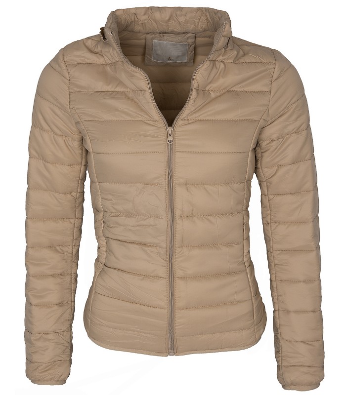 Damen Übergangs Jacke Stepp Jacke kurze Jacke Kapuze gesteppt 