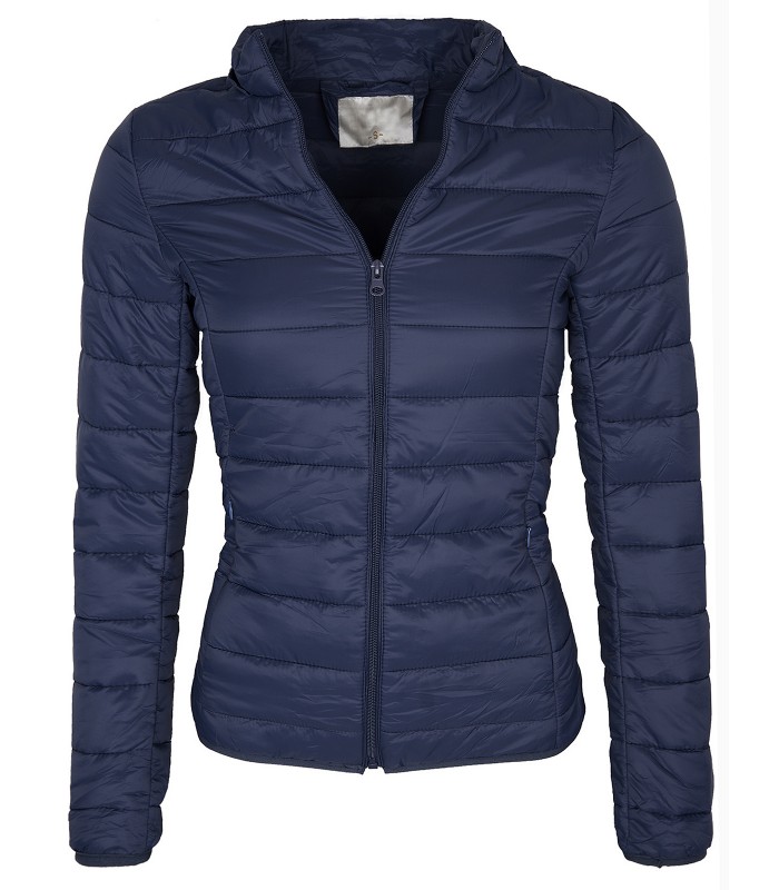 Damen Übergangs Jacke Stepp Jacke kurze Jacke Kapuze gesteppt 