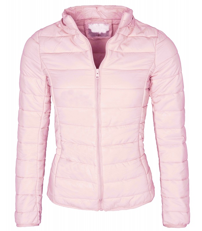 Damen Übergangs Jacke Stepp Jacke kurze Jacke Kapuze gesteppt 