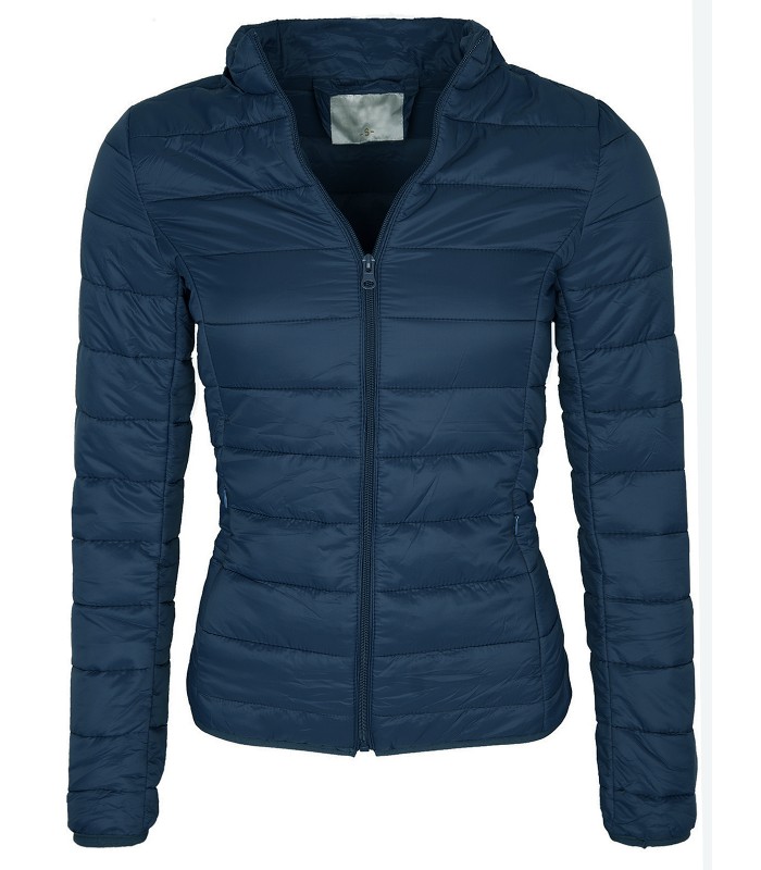 Damen Übergangs Jacke Stepp Jacke kurze Jacke Kapuze gesteppt 