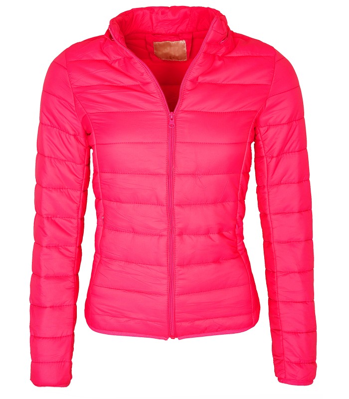 Damen Übergangs Jacke Stepp Jacke kurze Jacke Kapuze gesteppt 