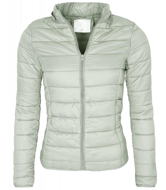 Damen Übergangs Jacke Stepp Jacke kurze Jacke Kapuze gesteppt 