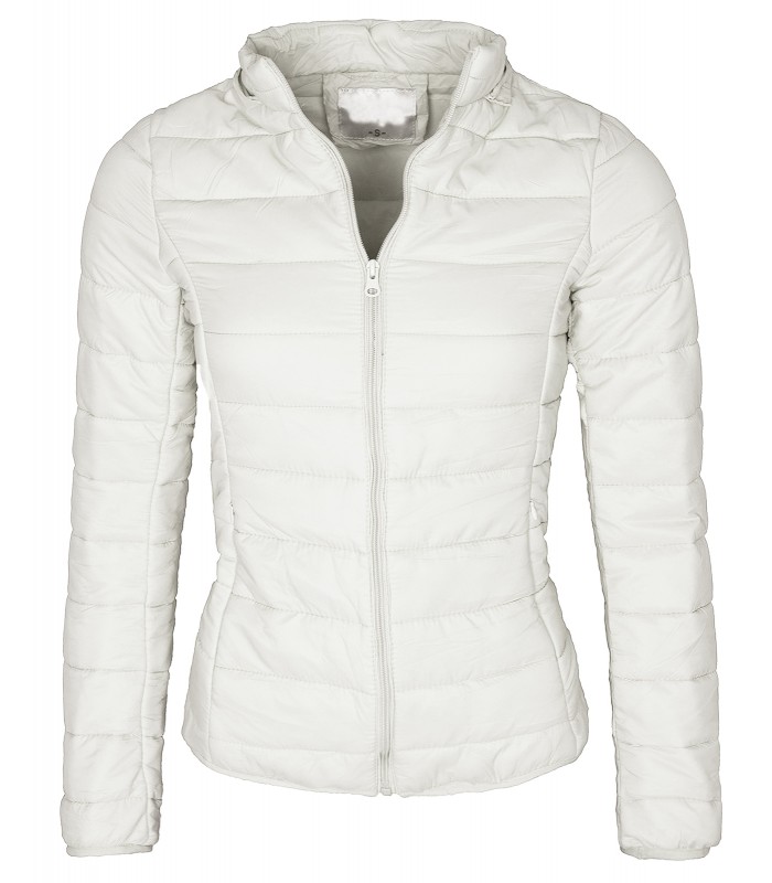 Damen Übergangs Jacke Stepp Jacke kurze Jacke Kapuze gesteppt 