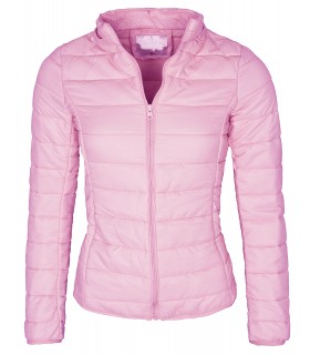 Damen Übergangs Jacke Stepp Jacke kurze Jacke Kapuze gesteppt 