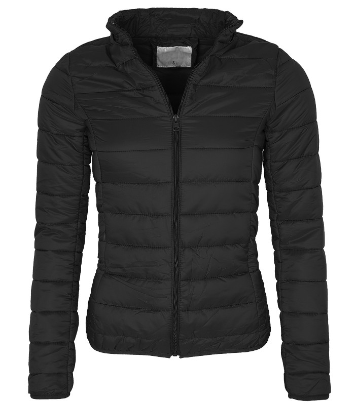 Damen Übergangs Jacke Stepp Jacke kurze Jacke Kapuze gesteppt 