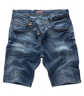 Rock Creek Herren Jeans Shorts Dunkelblau RC-2125