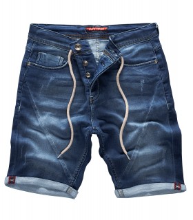 Rock Creek Herren Sweat Shorts Jogg Jeans Shorts Blau RC-2200