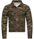Rock Creek Herren Jeansjacke Army-Look Camouflage RC-2213