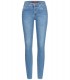 Rock Creek Damen Skinny Jeans Blau Stonewashed D-399
