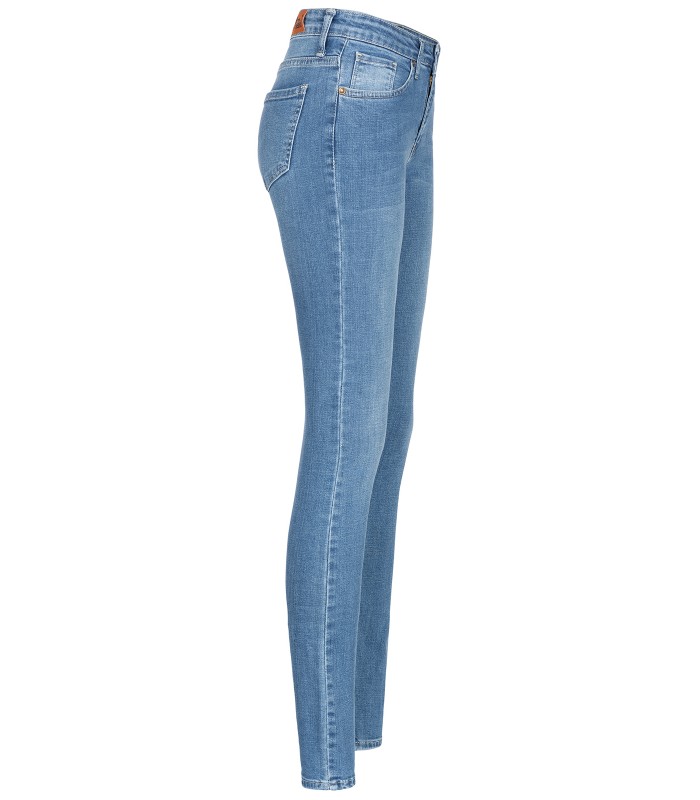 Rock Creek Damen Skinny Jeans Blau Stonewashed D-399