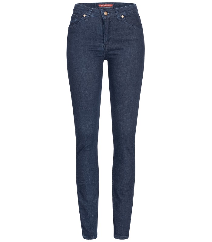 Rock Creek Damen Jeans Hose Dunkelblau Skinny D-400