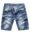 Herren Jeans Shorts Bermuda Hose Denim Sommer Short Blau 
