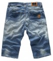 Herren Jeans Shorts Bermuda Hose Denim Sommer Short Blau 