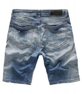 Herren Jeans Shorts Bermuda Hose Denim Sommer Short Blau 