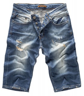 Herren Jeans Shorts Bermuda Hose Denim Sommer Short Blau 
