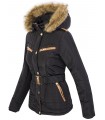Designer Damen Jacke Parka Mantel Winterjacke Steppjacke warm gefüttert 