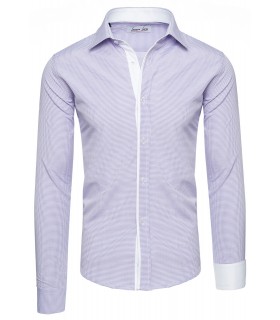 Lorenzo Loren Herren Kariertes Hemd Slim Fit LL-203