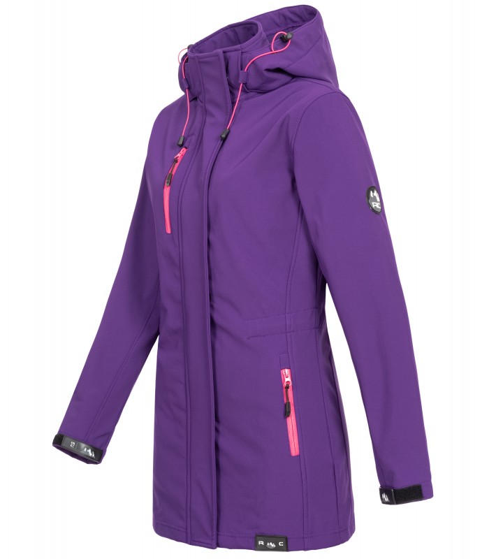 Rock Creek Damen Softshell Jacke Mantel Lang D-423