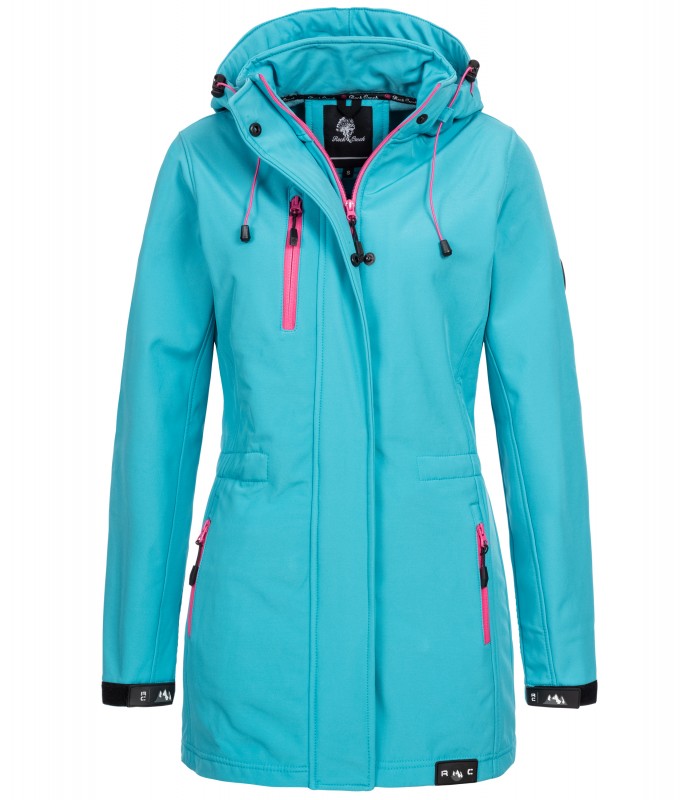 Rock Creek Damen Softshell Jacke Mantel Lang D-423