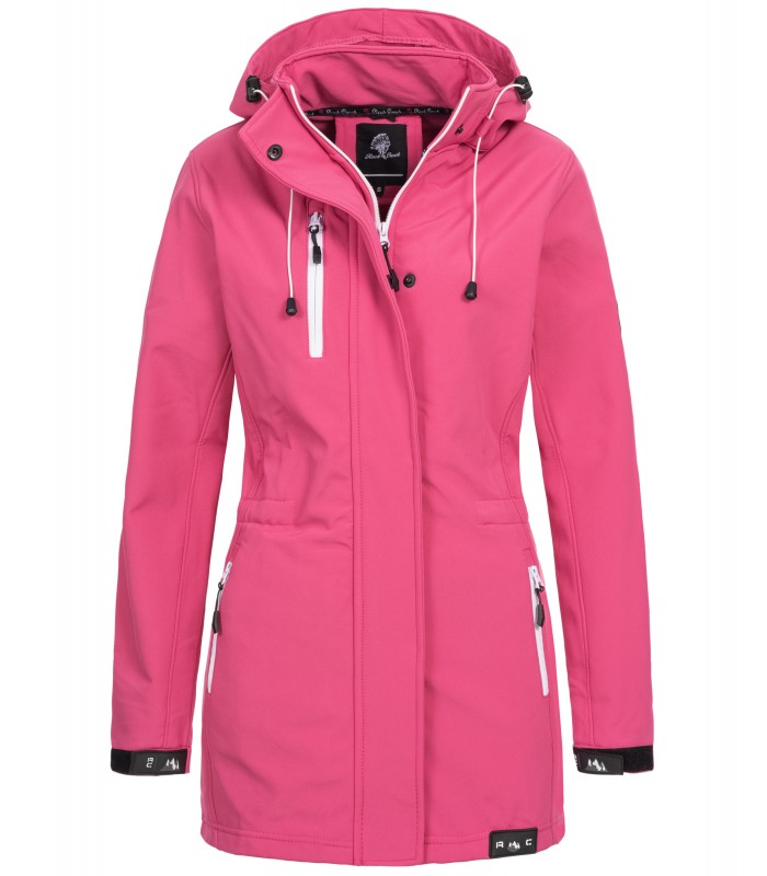 Rock Creek Damen Softshell Jacke Mantel Lang D-423