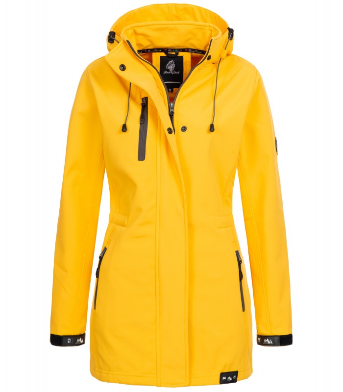 Rock Creek Damen Softshell Jacke Mantel Lang D-423