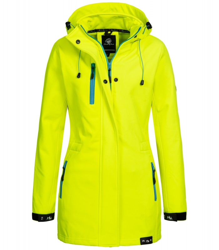 Rock Creek Damen Softshell Jacke Mantel Lang D-423