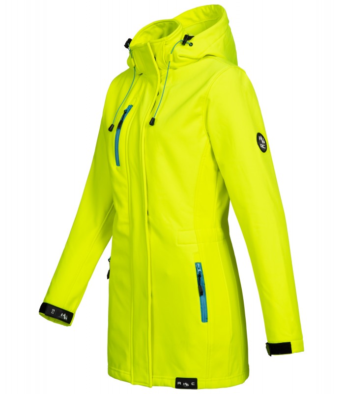 Rock Creek Damen Softshell Jacke Mantel Lang D-423