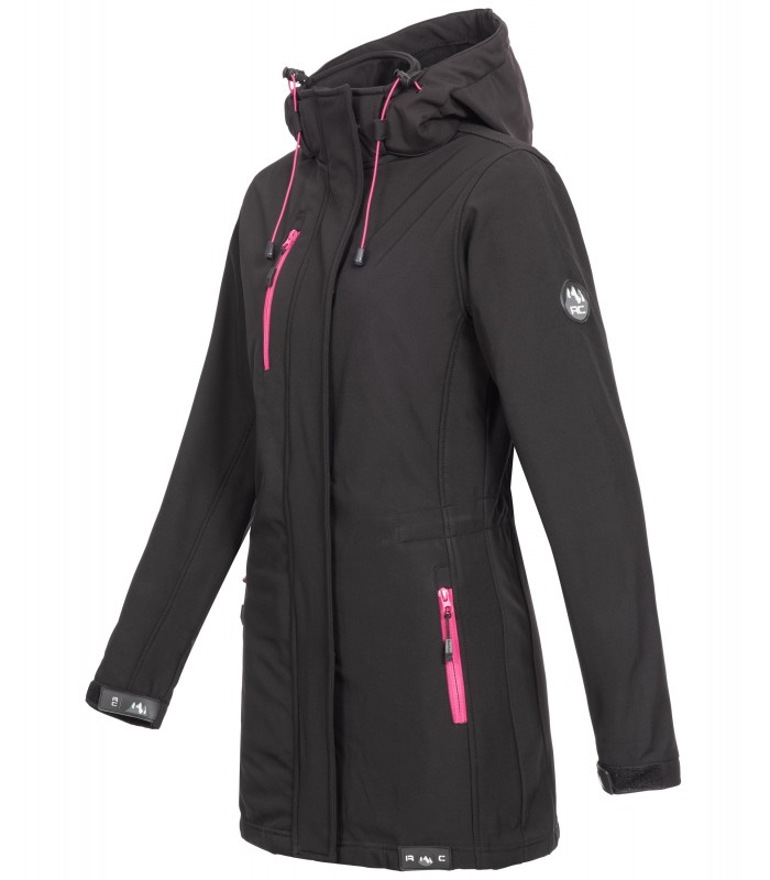 Rock Creek Damen Softshell Jacke Mantel Lang D-423