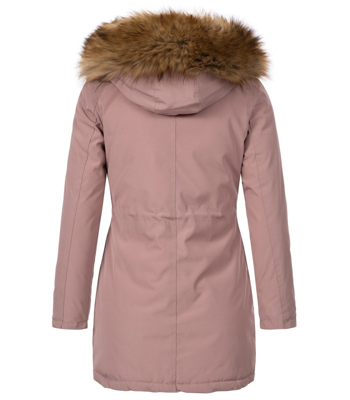 Damen Winter Jacke Parka mit Kapuze Wende-Steppjacke D-428