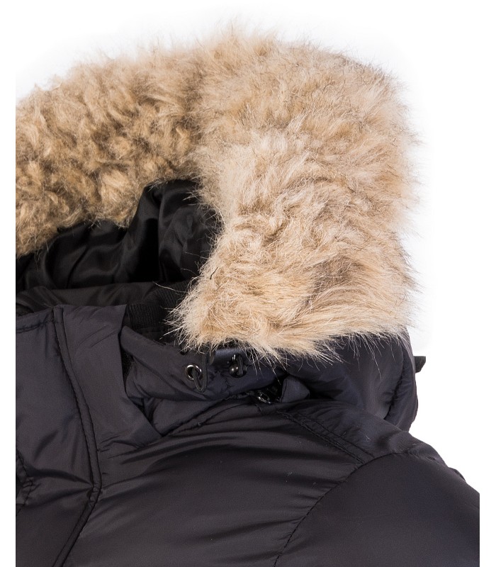 Geographical Norway Herren Winter Jacke Kunstfellkragen H-214