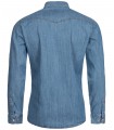 Rock Creek Herren Jeanshemd Hellblau H-199