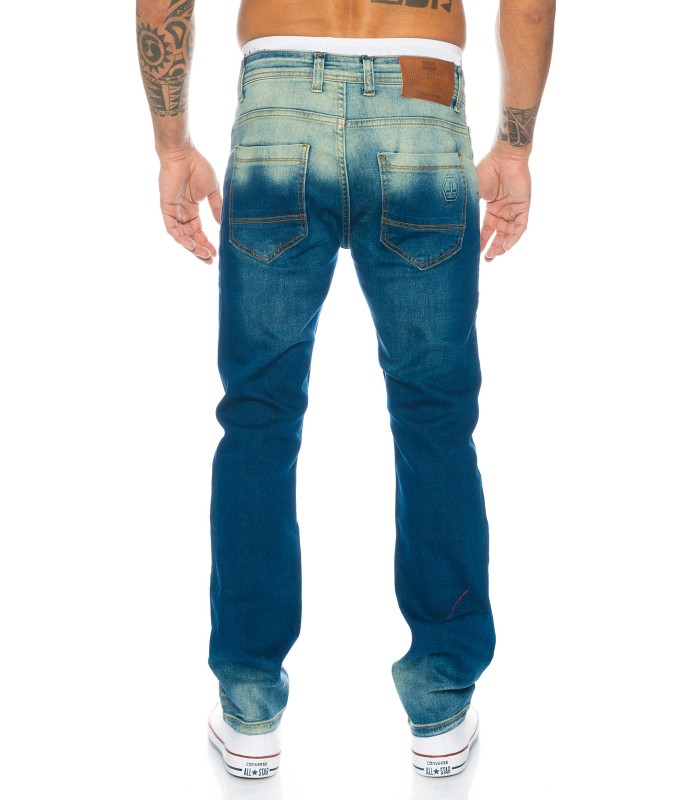 Designer Jeans Hose Herrenjeans Stretchanteil Stonewashed 