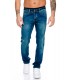 Designer Herren Jeans Hose Raw Gerades Bein Straight-Cut 