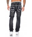 Rock Creek Herren Jeans Comfort Fit Dunkelgrau RC-2087