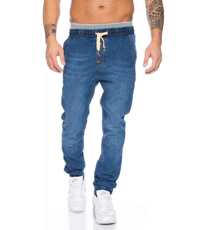 Herren Jogg Jeans Jogginghose Sweathose Sweatpants