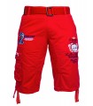 Herren Cargoshorts mit Gürtel Regular Fit H-034