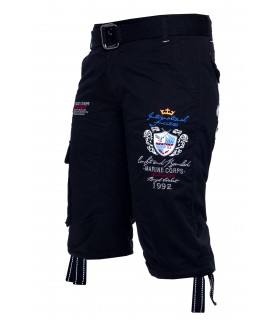 Herren Cargoshorts mit Gürtel Regular Fit H-034