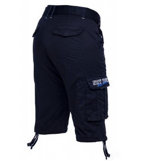 Herren Cargoshorts mit Gürtel Regular Fit H-034