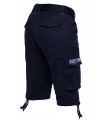 Herren Cargoshorts mit Gürtel Regular Fit H-034