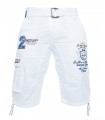 Herren Cargoshorts mit Gürtel Regular Fit H-034