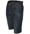 Herren Jeansshorts Regular Fit Dunkelblau H-070