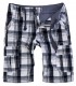 Herren Karoshorts Bermuda Hose Cago-Shorts Sommer Hose kurz Shorts H-158 S-XXL