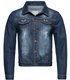 Rock Creek Herren Jeansjacke Classic-Style Dunkelblau RC-2161