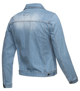 Rock Creek Herren Jeansjacke Classic-Style Hellblau RC-2212