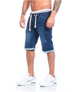 Herren Shorts Sweatshorts Jeans-Style LL-03